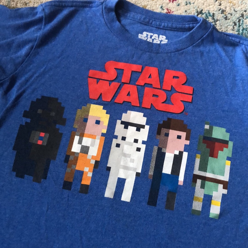 🧜🏼‍♀️3 for $15 item!🧜🏼‍♀️ Star Wars tee - Picture 2 of 3